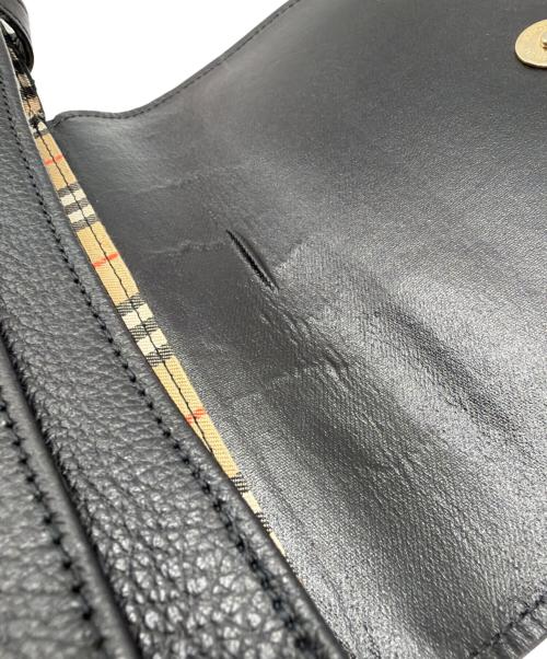 Burberry's（バーバリーズ）Burberry's (バーバリー) レザーショルダーバッグの古着・服飾アイテム