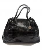 FURLAフルラ）の古着「型押し トートバッグ」｜ブラック