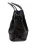 FURLA (フルラ) 型押し トートバッグ ブラック：7000円