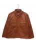 RRL（ダブルアールエル）の古着「Embroidered Herringbone Twill Overshirt - Brown」｜ブラウン