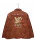 RRL (ダブルアールエル) Embroidered Herringbone Twill Overshirt - Brown ブラウン サイズ:XXL：65000円