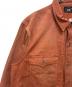 中古・古着 RRL (ダブルアールエル) Embroidered Herringbone Twill Overshirt - Brown ブラウン サイズ:XXL：65000円