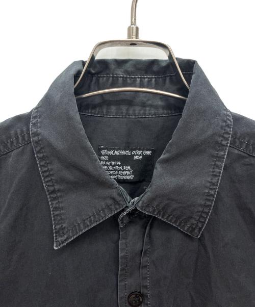 stussy（ステューシー）stussy (ステューシー) 00s ギミックシャツ ブラック サイズ:Lの古着・服飾アイテム
