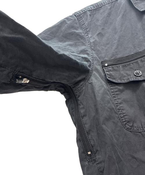 stussy（ステューシー）stussy (ステューシー) 00s ギミックシャツ ブラック サイズ:Lの古着・服飾アイテム