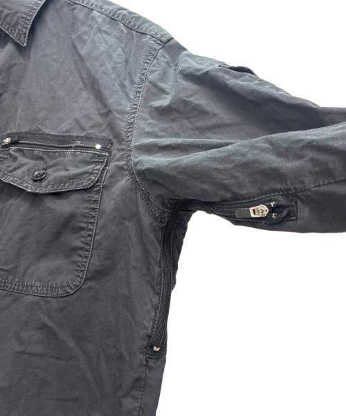 stussy（ステューシー）stussy (ステューシー) 00s ギミックシャツ ブラック サイズ:Lの古着・服飾アイテム