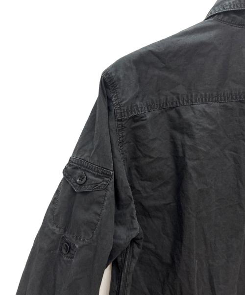 stussy（ステューシー）stussy (ステューシー) 00s ギミックシャツ ブラック サイズ:Lの古着・服飾アイテム