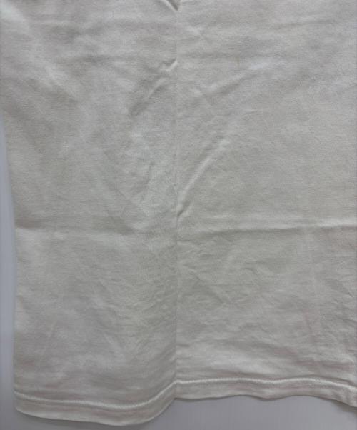 stussy（ステューシー）stussy (ステューシー) 半袖Tシャツ ホワイト×パープル サイズ:Lの古着・服飾アイテム