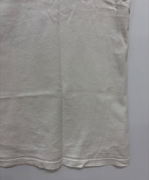 stussy（ステューシー）stussy (ステューシー) 半袖Tシャツ ホワイト×パープル サイズ:Lの古着・服飾アイテム