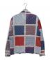 stussy (ステューシー) Paisley Patchwork L/S Shirt ブルー×レッド サイズ:XL：7000円