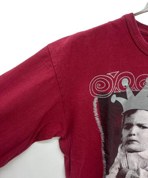 stussy（ステューシー）stussy (ステューシー) 00s メキシコ製 OLD L/S KIDS 長袖カットソー レッド サイズ:Lの古着・服飾アイテム