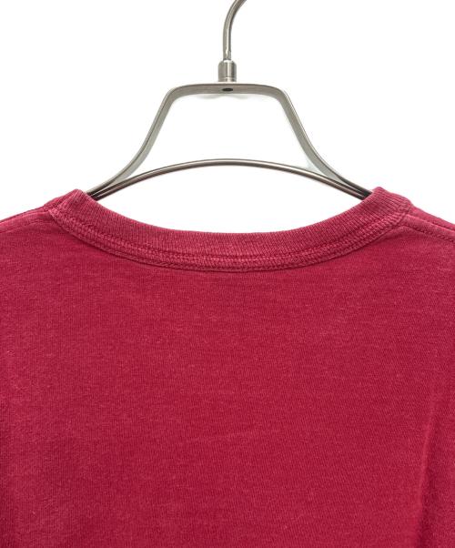 stussy（ステューシー）stussy (ステューシー) 00s メキシコ製 OLD L/S KIDS 長袖カットソー レッド サイズ:Lの古着・服飾アイテム