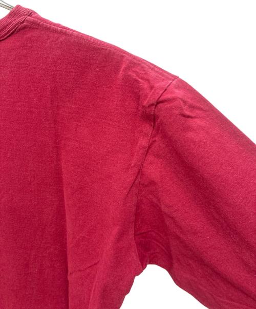 stussy（ステューシー）stussy (ステューシー) 00s メキシコ製 OLD L/S KIDS 長袖カットソー レッド サイズ:Lの古着・服飾アイテム