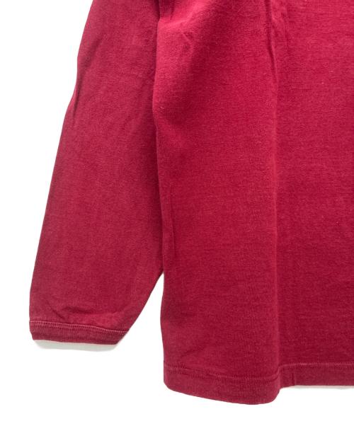 stussy（ステューシー）stussy (ステューシー) 00s メキシコ製 OLD L/S KIDS 長袖カットソー レッド サイズ:Lの古着・服飾アイテム