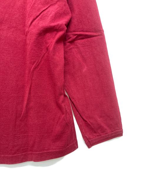 stussy（ステューシー）stussy (ステューシー) 00s メキシコ製 OLD L/S KIDS 長袖カットソー レッド サイズ:Lの古着・服飾アイテム