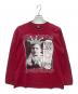 stussy（ステューシー）の古着「00s メキシコ製 OLD L/S KIDS 長袖カットソー」｜レッド