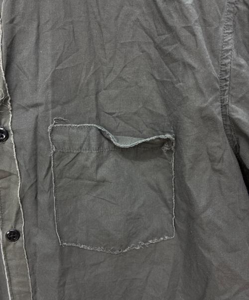 stussy（ステューシー）stussy (ステューシー) USA製 半袖シャツ グレー サイズ:Lの古着・服飾アイテム