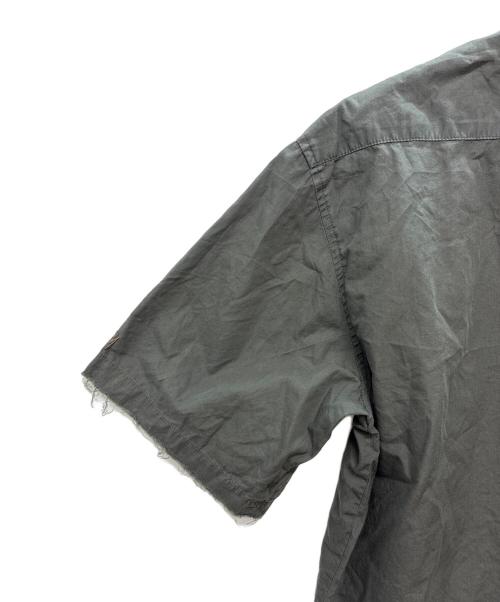 stussy（ステューシー）stussy (ステューシー) USA製 半袖シャツ グレー サイズ:Lの古着・服飾アイテム