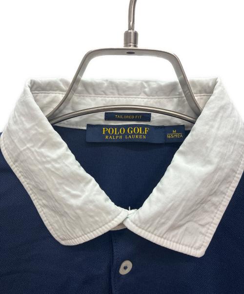 POLO GOLF（ポロ ゴルフ）POLO GOLF (ポロ ゴルフ) RALPH LAUREN (ラルフローレン) ポロシャツ ネイビー サイズ:Mの古着・服飾アイテム