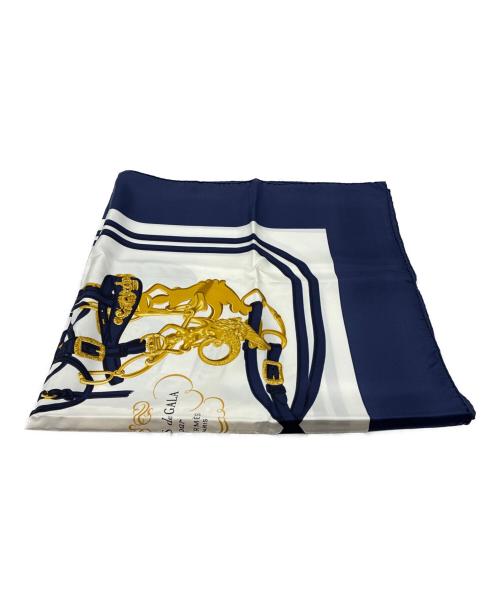 HERMES（エルメス）HERMES (エルメス) カレ90 ブリッド・ドゥ・ガラ スカーフの古着・服飾アイテム