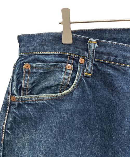EVISU（エヴィス）EVISU (エヴィス) デニムハーフパンツ ブルー サイズ:W38の古着・服飾アイテム