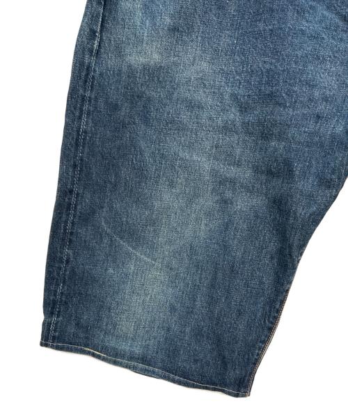 EVISU（エヴィス）EVISU (エヴィス) デニムハーフパンツ ブルー サイズ:W38の古着・服飾アイテム