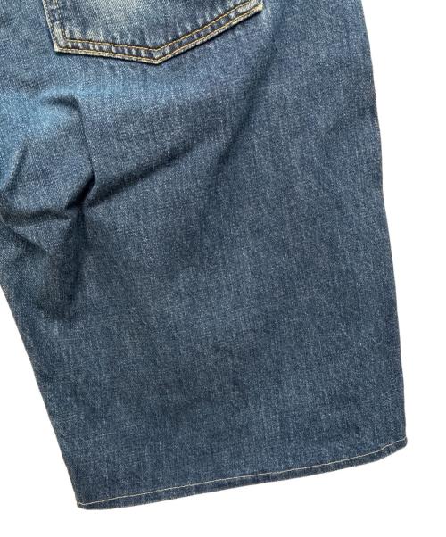 EVISU（エヴィス）EVISU (エヴィス) デニムハーフパンツ ブルー サイズ:W38の古着・服飾アイテム