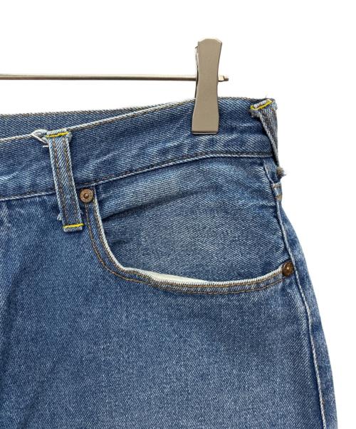 EVISU（エヴィス）EVISU (エヴィス) メニーポケットデニムハーフパンツ ブルー サイズ:36の古着・服飾アイテム