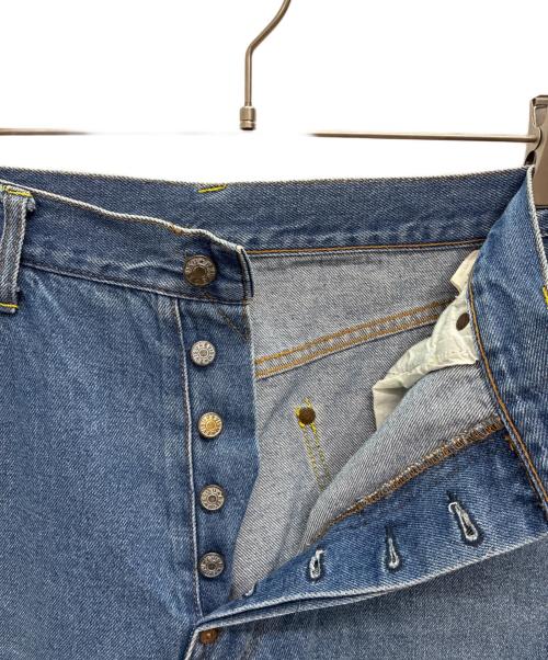 EVISU（エヴィス）EVISU (エヴィス) メニーポケットデニムハーフパンツ ブルー サイズ:36の古着・服飾アイテム