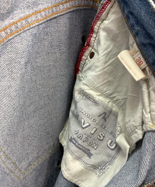 EVISU（エヴィス）EVISU (エヴィス) メニーポケットデニムハーフパンツ ブルー サイズ:36の古着・服飾アイテム