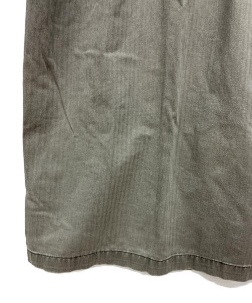 stussy（ステューシー）stussy (ステューシー) ロゴワッペンワークシャツ カーキ サイズ:Lの古着・服飾アイテム