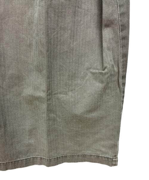 stussy（ステューシー）stussy (ステューシー) ロゴワッペンワークシャツ カーキ サイズ:Lの古着・服飾アイテム
