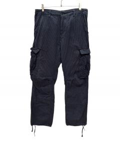 中古・古着通販】stussy (ステューシー) ワークパンツ ブラック サイズ