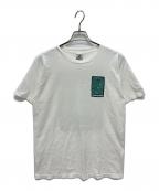 Patagoniaパタゴニア）の古着「90s beneficial haleiwa USA製半袖Tシャツ」｜ホワイト