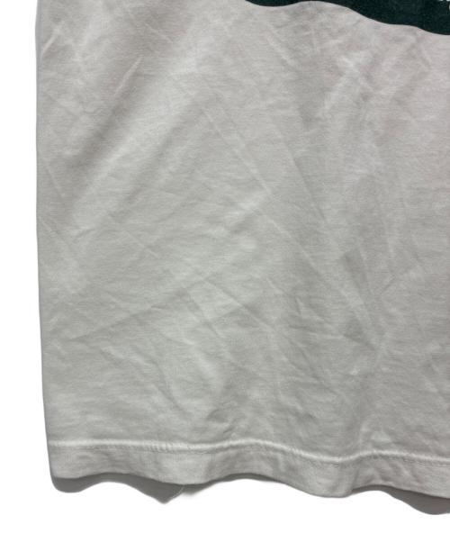 Patagonia（パタゴニア）Patagonia (パタゴニア) 90s beneficial haleiwa USA製半袖Tシャツ ホワイト サイズ:Sの古着・服飾アイテム