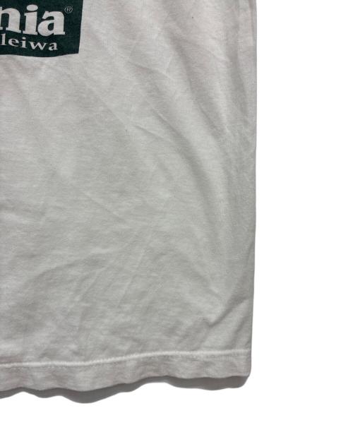 Patagonia（パタゴニア）Patagonia (パタゴニア) 90s beneficial haleiwa USA製半袖Tシャツ ホワイト サイズ:Sの古着・服飾アイテム