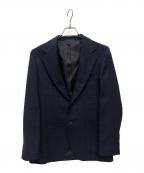green label relaxingグリーンレーベルリラクシング）の古着「BRITISH/W G/PL JM NT 2PP ジャケット」｜ネイビー