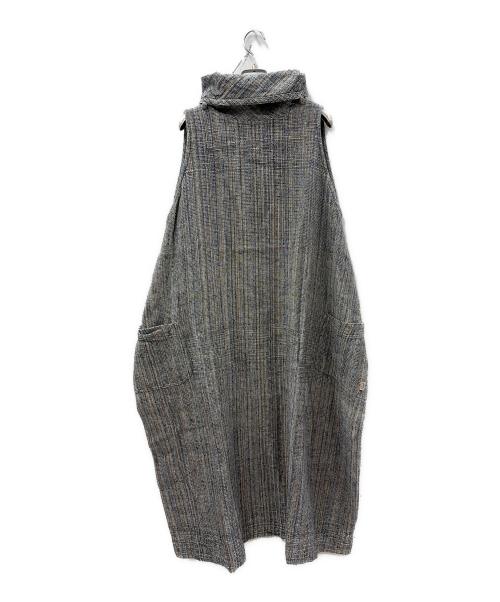 USAATO（ウサト）Usaato (ウサト) ノースリーブ・キャミソールワンピース グレー サイズ:Freeの古着・服飾アイテム