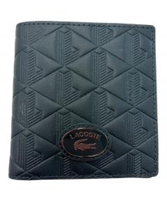 中古・古着通販】LACOSTE (ラコステ) 2つ折り財布 ブラック｜ブランド