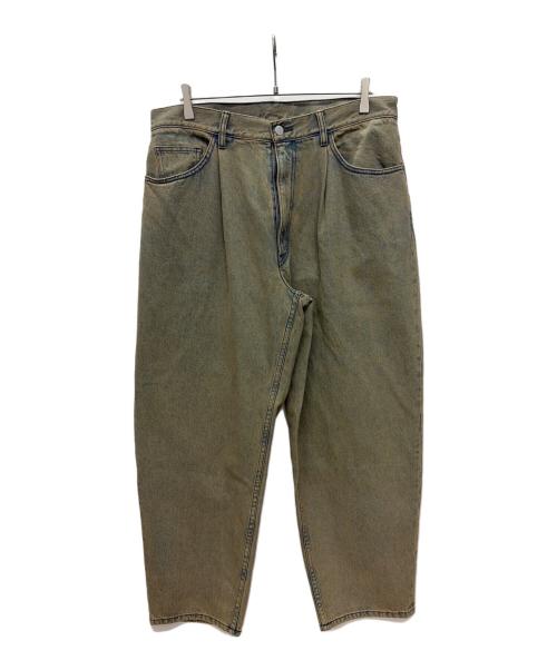 BEAMS（ビームス）BEAMS (ビームス) ワイド テーパード デニム ブルー サイズ:XL 未使用品の古着・服飾アイテム