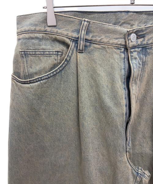 BEAMS（ビームス）BEAMS (ビームス) ワイド テーパード デニム ブルー サイズ:XL 未使用品の古着・服飾アイテム