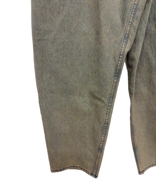 BEAMS（ビームス）BEAMS (ビームス) ワイド テーパード デニム ブルー サイズ:XL 未使用品の古着・服飾アイテム