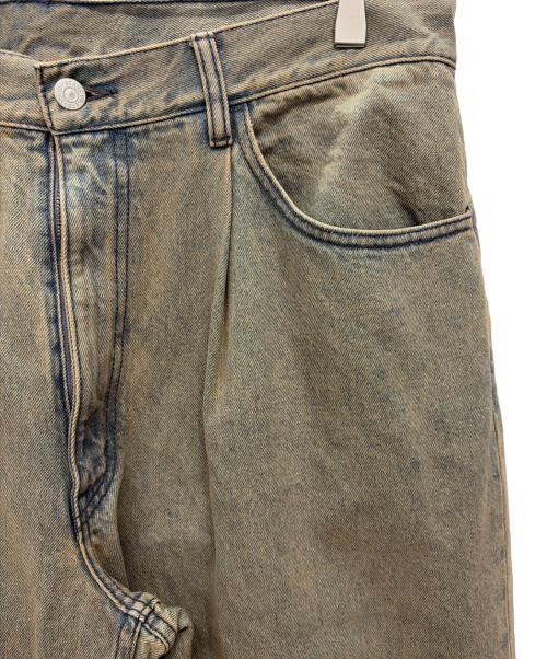 BEAMS（ビームス）BEAMS (ビームス) ワイド テーパード デニム ブルー サイズ:XL 未使用品の古着・服飾アイテム
