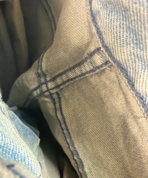 BEAMS（ビームス）BEAMS (ビームス) ワイド テーパード デニム ブルー サイズ:XL 未使用品の古着・服飾アイテム