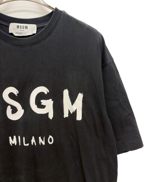 MSGM（エムエスジーエム）MSGM (エムエスジーエム) カットソーワンピース ブラック サイズ:XSの古着・服飾アイテム