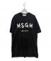 MSGM（エムエスジーエム）の古着「カットソーワンピース」｜ブラック