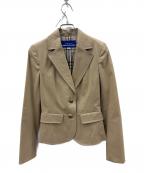 BURBERRY BLUE LABELバーバリー ブルー レーベル）の古着「2Bジャケット」｜ベージュ