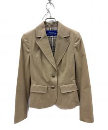 BURBERRY BLUE LABEL（バーバリー ブルー レーベル）の古着「2Bジャケット」｜ベージュ