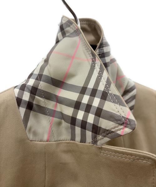 BURBERRY BLUE LABEL（バーバリー ブルー レーベル）BURBERRY BLUE LABEL (バーバリー ブルー レーベル) 2Bジャケット ベージュ サイズ:38の古着・服飾アイテム