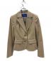BURBERRY BLUE LABEL（バーバリー ブルー レーベル）の古着「2Bジャケット」｜ベージュ