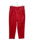 POLO RALPH LAURENポロ・ラルフローレン）の古着「90s 2タックパンツ ANDREW PANT」｜レッド